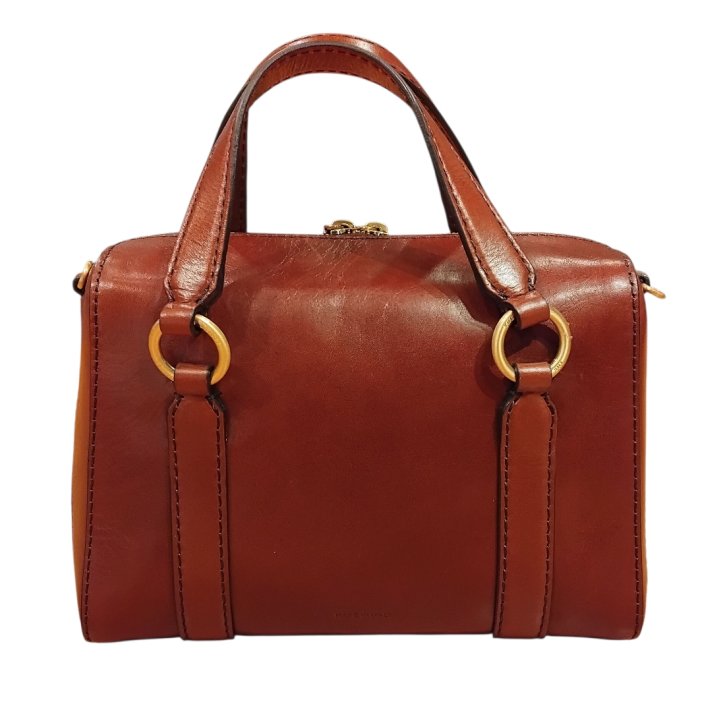 the bridge Handtasche Rindleder braun